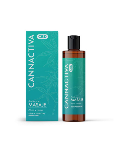 Aceite de Masaje CBD by Cannactiva (200ml)