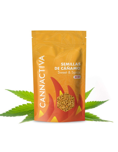 Snack de cáñamo Sweet & Spicy ecológico (40 g.) by Cannactiva