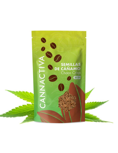 Snack de cáñamo dulce chocolate ecológico (40 g.) by Cannactiva