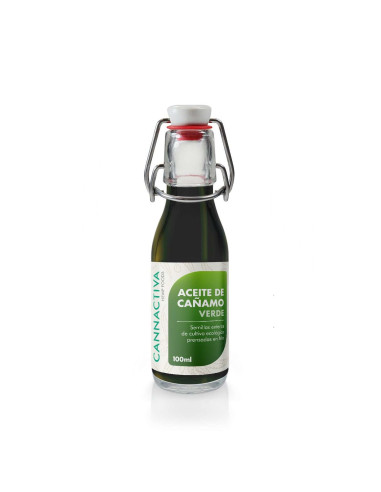 Aceite de semilla de cáñamo ecológico Verde (100 ml.) by Cannactiva