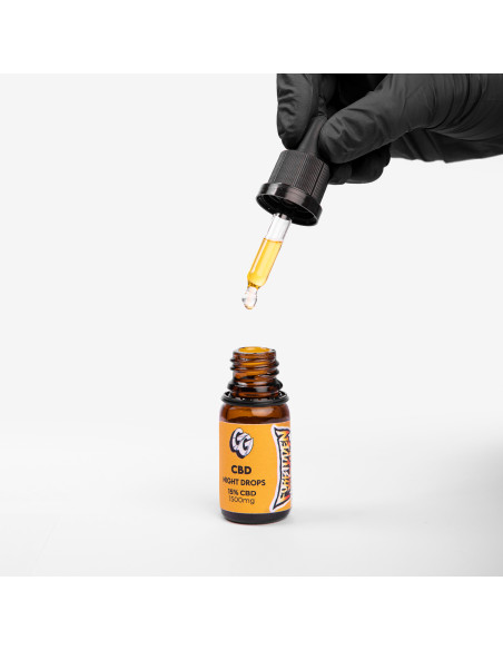 NIGHT DROPS ACEITE 15% CBD + Camomila | 1500 Mg – 10ml