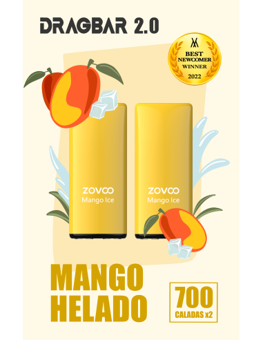 Mango Ice 20mg by Dragbar 2.0
