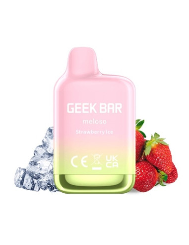 Pod Desechable Meloso Mini Strawberry Ice 20mg by Geek Bar