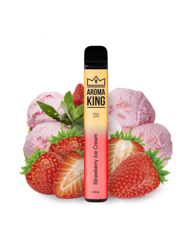Pod Desechable AK Classic Strawberry Ice Cream by Aroma King