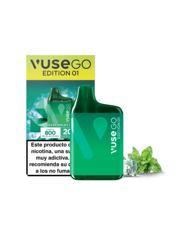 Pod Desechable Peppermint Ice GO Edition 01 by Vuse