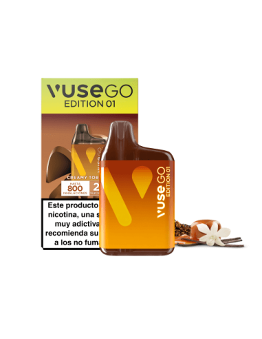 Pod Desechable Creamy Tobacco GO Edition 01 by Vuse