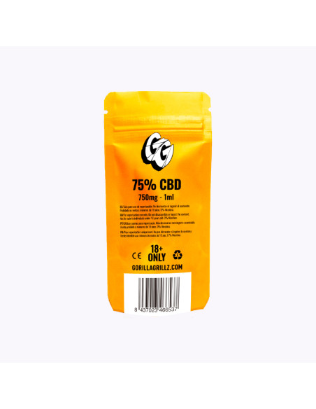 Pod Desechable Wedding Cake 75% CBD by Gorilla Grillz