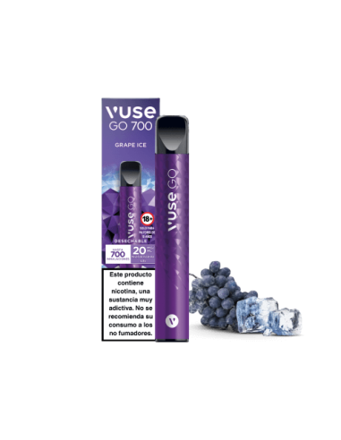 Pod Desechable Grape Ice GO 700 by Vuse