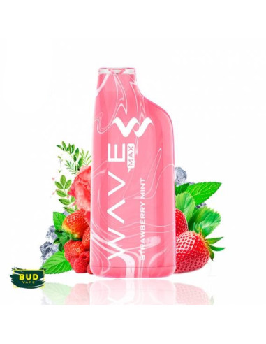 Strawberry Mint Wave Max 8000 by Bud Vape