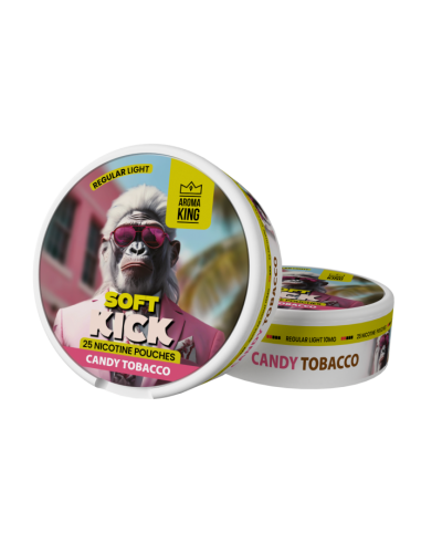 AK Soft Kick Nicotines Pouches - Candy Tobbaco 10mg