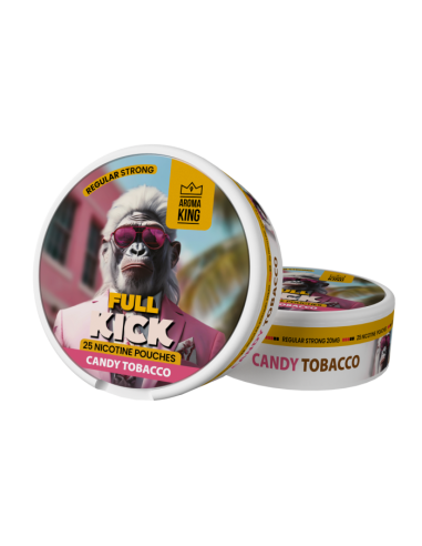 AK Full Kick Nicotines Pouches - Candy Tobbaco 20mg