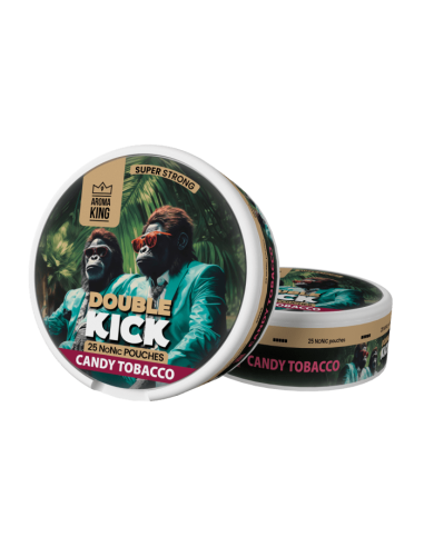 AK Double Kick Nicotines Pouches - Candy Tobbaco 0mg