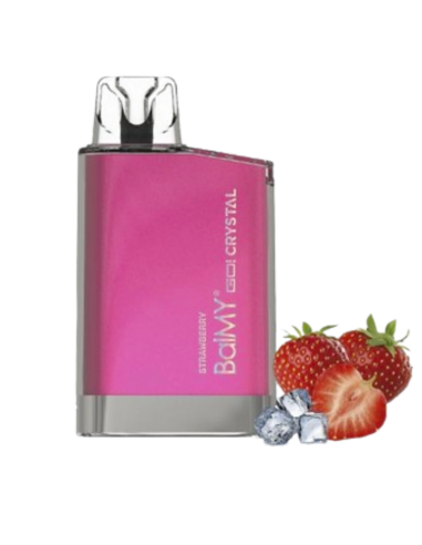 Pod Desechable Strawberry 20mg by Balmy GO Crystal