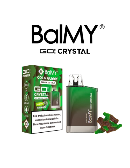 Pod Desechable Cola Gummy 20mg by Balmy GO Crystal