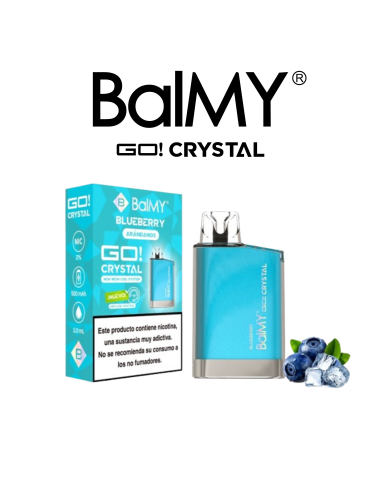 Pod Desechable Blueberry 0mg by Balmy...