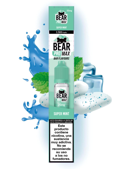 Bear Pro Max Salts Super Mint 20mg