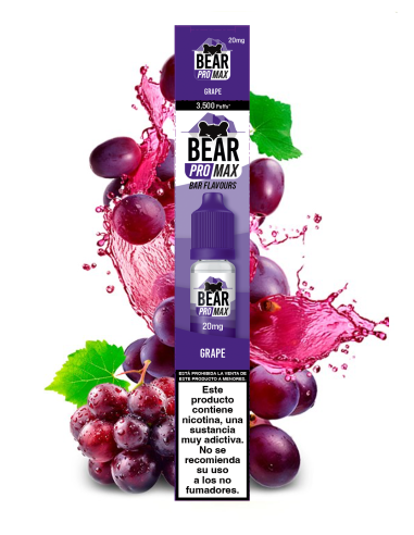 Bear Pro Max Salts Grape 20mg