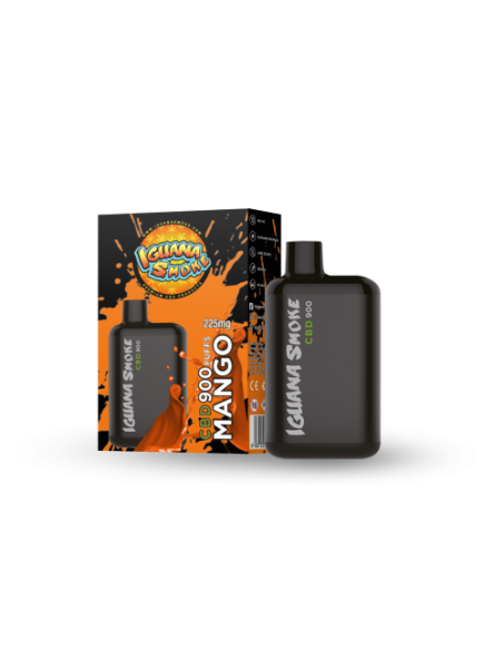 Mango Pocket CBD 900 puffs by Iguana Smoke