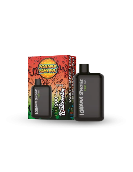 Watermelon Pocket CBD 900 puffs by Iguana Smoke