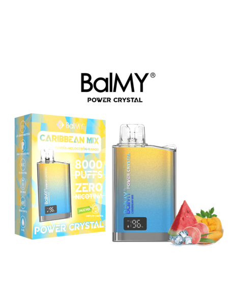 Pod Desechable Caribbean Mix 0mg by Balmy Power Crystal