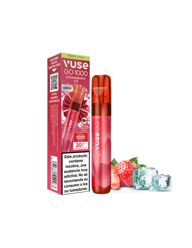 Pod Desechable Strawberry Ice GO 1000...