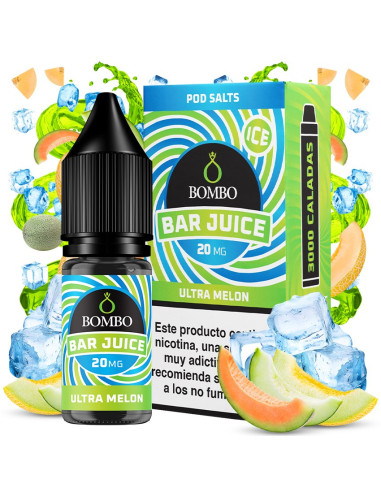 Ultra Melon Ice 10mg - Bar Juice Nic...