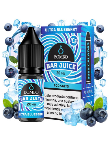 Ultra Blueberry Ice 10mg - Bar Juice...