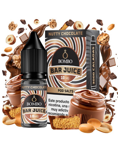 Nutty Chocolate 10mg - Bar Juice Nic...