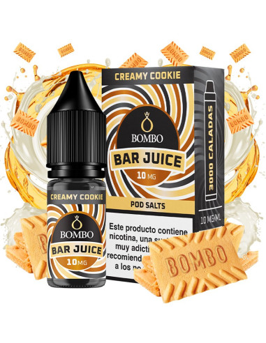 Creamy Cookie 10mg - Bar Juice Nic...