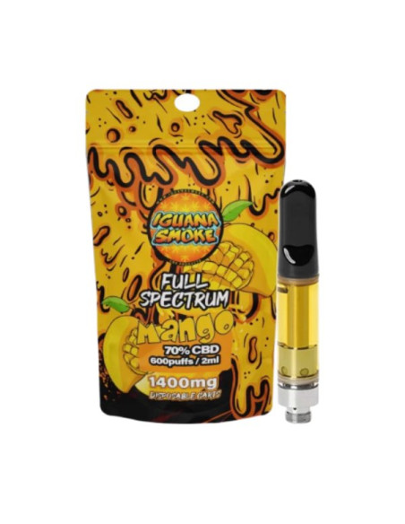 Cartucho Desechable Full Spectrum  – Mango 1ml by Iguana Smoke