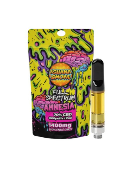 Cartucho Desechable Full Spectrum  – Amnesia 1ml by Iguana Smoke