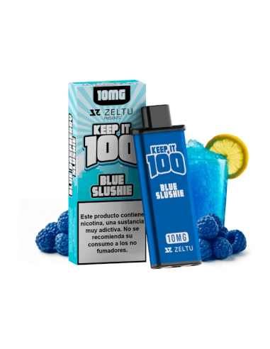 Pod Keep it 100 Blue Slushie 10mg -...