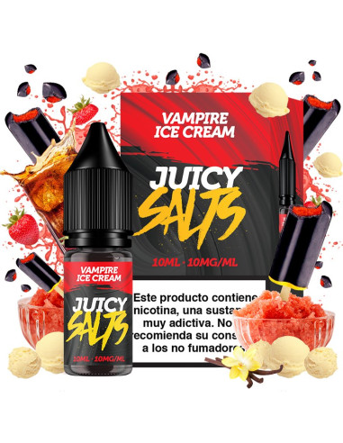 Vampire Ice Cream 15mg by Juicy Salts