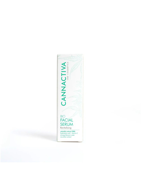 Serum facial CBD + Ácido Hialurónico + Vitamina C by Cannactiva (30ml)
