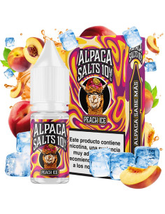 Peach Ice 10mg by Alpaca Salts