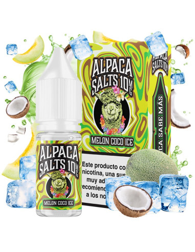 Melon Coco Ice 10mg by Alpaca Salts