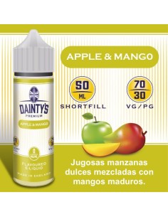 Dainty's Premium Apple and Mango 50ML 2
