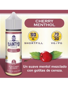 Dainty's Premium Cherry Menthol 50ML 2