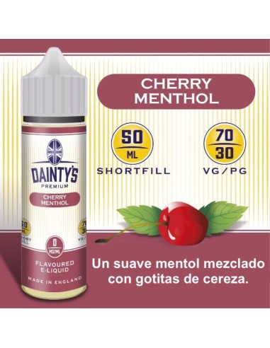 Dainty's Premium Cherry Menthol 50ML
