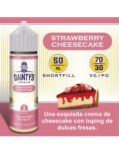 Dainty's Premium Strawberry Cheesecake 50ML 2