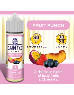 Dainty's Premium Fruit Punch 50ml 2