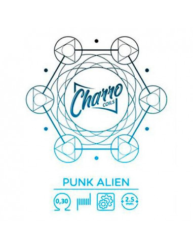 Charro Coils Single Punk Alien 0.30 Ohm (Pack 2)