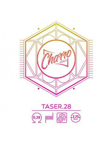 Charro Coils Single Taser.28 0.28 Ohm (Pack 2)