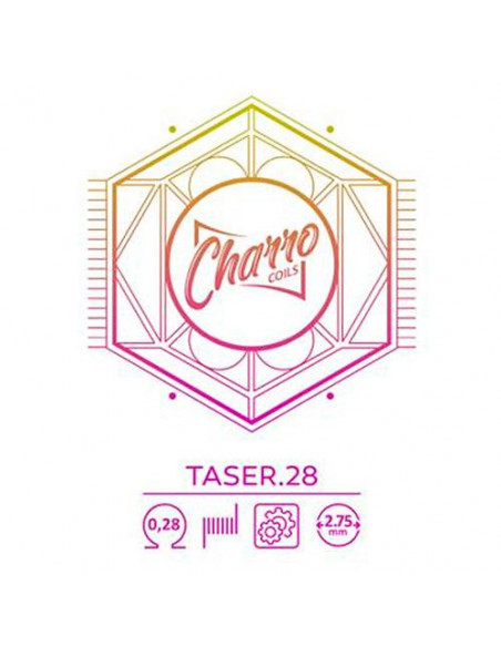 Charro Coils Single Taser.28 0.28 Ohm (Pack 2)